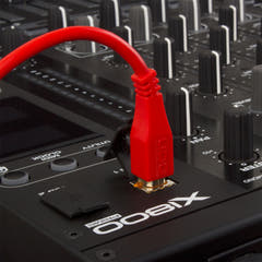 UDG Ultimate audio Kabel USB 2.0 C-B Röd Rak 1,5m