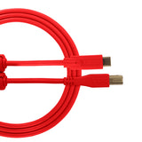 UDG Ultimate audio Kabel USB 2.0 C-B Röd Rak 1,5m
