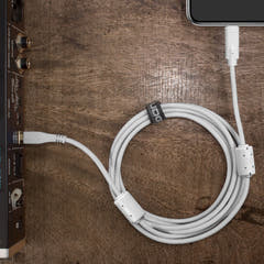 UDG Ultimate audio Kabel USB 2.0 C-B Vit Rak 1,5m