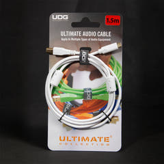UDG Ultimate audio Kabel USB 2.0 C-B Vit Rak 1,5m