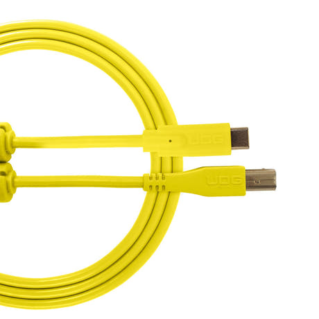 UDG Ultimate audio Kabel USB 2.0 C-B Gul Rak 1,5m