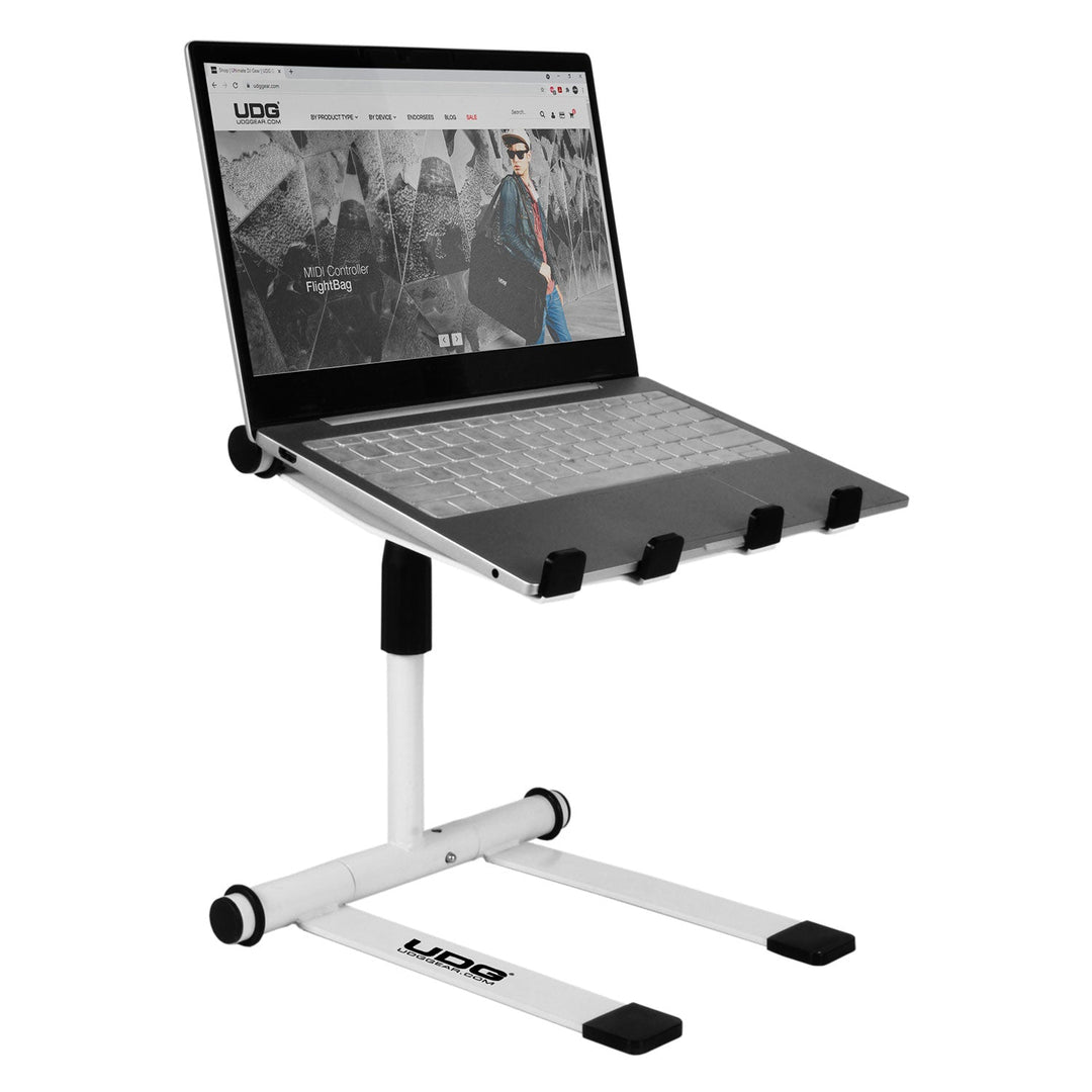 UDG Ultimate Höjdjusterbart Laptopstativ Vit