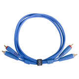 UDG Ultimate audio Kabel set RCA - RCA Blå Rak 3m