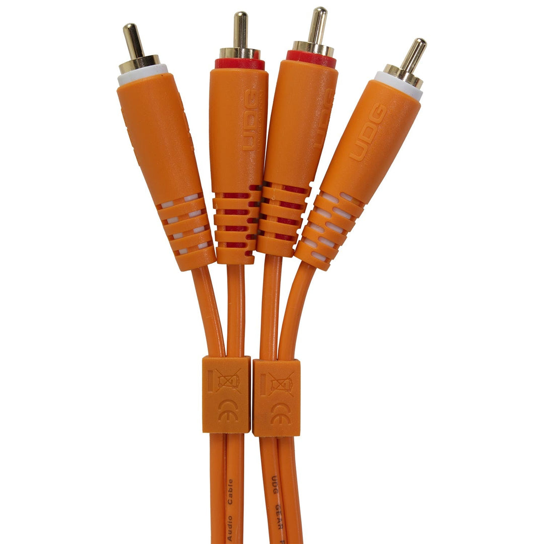 UDG Ultimate audio Kabel set RCA - RCA Orange Rak 3m