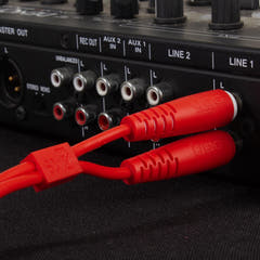 UDG Ultimate audio Kabel set RCA - RCA Röd Rak 3m