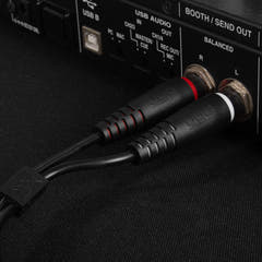 UDG Ultimate Audio Cable Set 1/4'' Jack-1/4'' Jack Svart Rak 3m