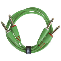 UDG Ultimate Audio Cable Set 1/4'' Jack-1/4'' Jack Grön Rak 1,5m