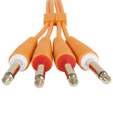 UDG Ultimate Audio Cable Set 1/4'' Jack-1/4'' Jack Orange Rak 3m