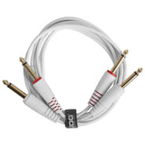 UDG Ultimate Audio Cable Set 1/4'' Jack-1/4'' Jack Vit Rak 3m