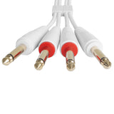 UDG Ultimate Audio Cable Set 1/4'' Jack-1/4'' Jack Vit Rak 1,5m