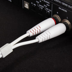 UDG Ultimate Audio Cable Set 1/4'' Jack-1/4'' Jack Vit Rak 1,5m