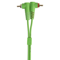 UDG Ultimate audio Kabel set RCA Rak-RCA Vinklad Grön 3m