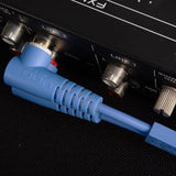 UDG Ultimate audio Kabel set RCA Rak-RCA Vinklad Blå 3m