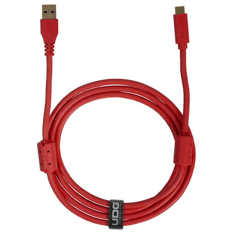 UDG Ultimate Cable USB 3.2 C-A Röd Rak 1,5m