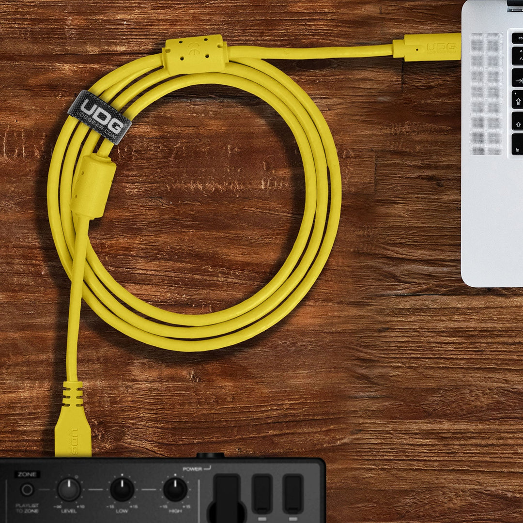 UDG Ultimate Cable USB 3.2 C-A Gul Rak 1,5m