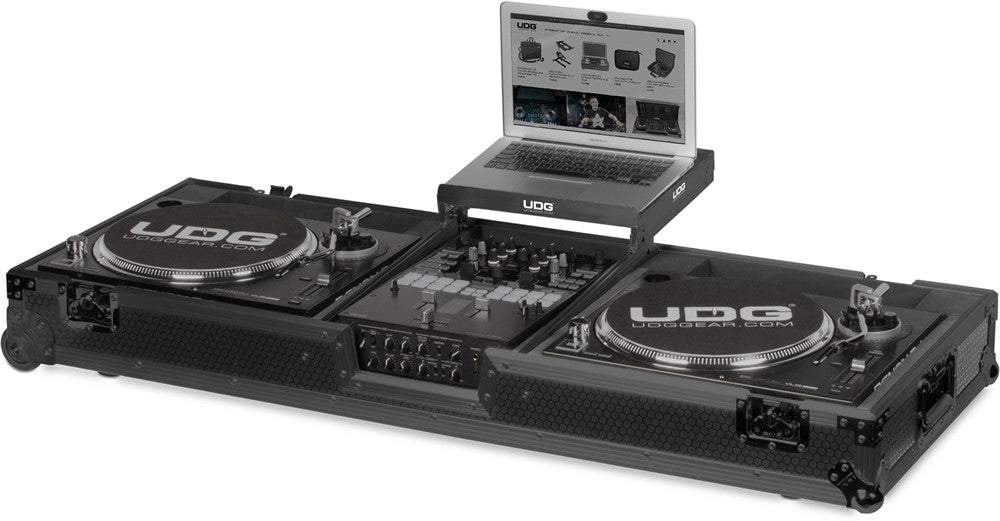 UDG Ultimate Flight Case Set PLX9/SL1200 Svart MK2 Plus (L&W)