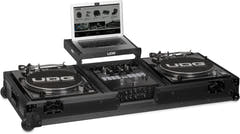 UDG Ultimate flightcase-set Multi Format skivspelare/mixer Blk Plus