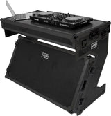 UDG Ultimate Flight Case Portable Z-Style DJ Table Svart Plus (Wheels)