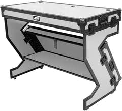 UDG Ultimate Flight Case Portable Z-Style DJ Table Vit Plus (Wheels)