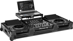 UDG Ultimate Flight Case Set AlphaTheta CDJ-3000X/DJM-A9 Svart Plus (L&W)