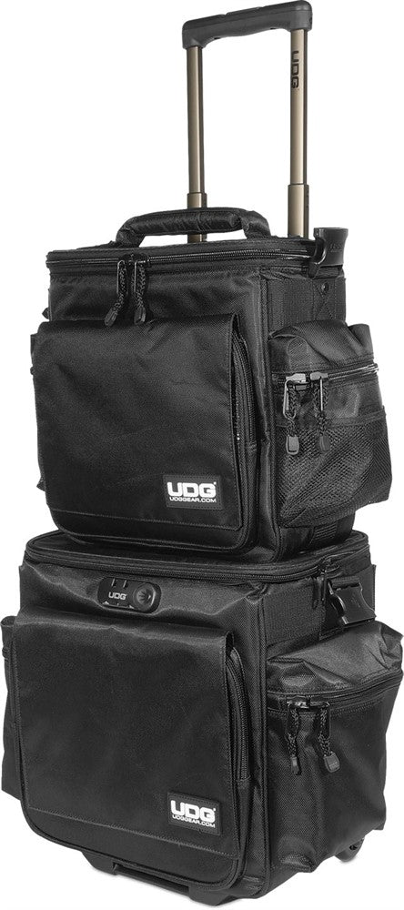 UDG Ultimate SlingBag Trolley Set DeLuxe Svart, Orange insida MK2