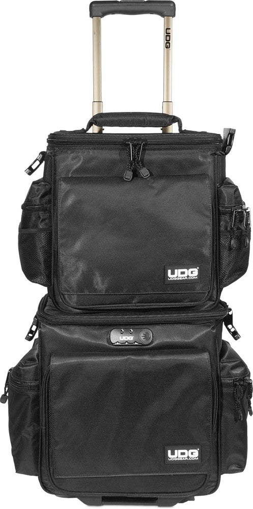 UDG Ultimate SlingBag Trolley Set DeLuxe Svart, Orange insida MK2