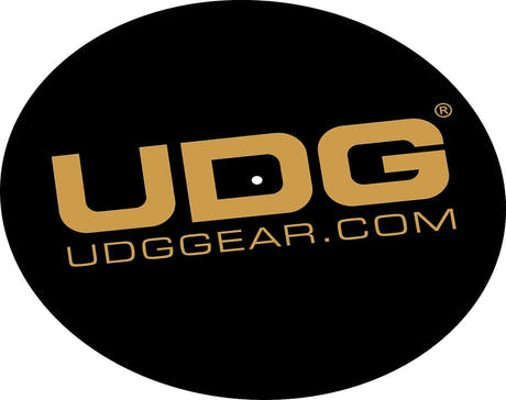 UDG Turntable Slipmat Set Svart / Golden