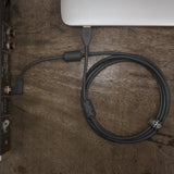 UDG Ultimate Audio Cable USB 2.0 A-B Svart Vinklad 1m