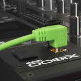 UDG Ultimate Audio Cable USB 2.0 A-B Grön Vinklad 1m