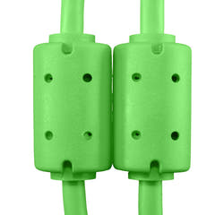 UDG Ultimate Audio Cable USB 2.0 A-B Grön Vinklad 3m