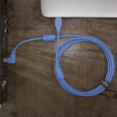 UDG Ultimate Audio Cable USB 2.0 A-B Blå Vinklad 3m