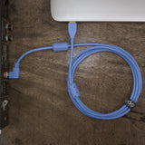 UDG Ultimate Audio Cable USB 2.0 A-B Blå Vinklad 3m