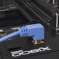 UDG Ultimate Audio Cable USB 2.0 A-B Blå Vinklad 3m