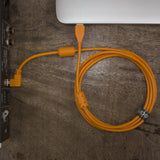 UDG Ultimate Audio Cable USB 2.0 A-B Orange Vinklad 3m