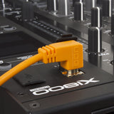UDG Ultimate Audio Cable USB 2.0 A-B Orange Vinklad 3m
