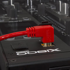 UDG Ultimate Audio Cable USB 2.0 A-B Röd Vinklad 1m
