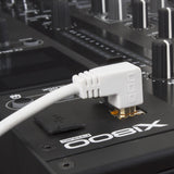 UDG Ultimate Audio Cable USB 2.0 A-B Vit Vinklad 1m