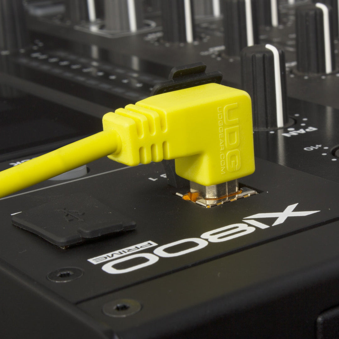 UDG Ultimate Audio Cable USB 2.0 A-B Gul Vinklad 3m
