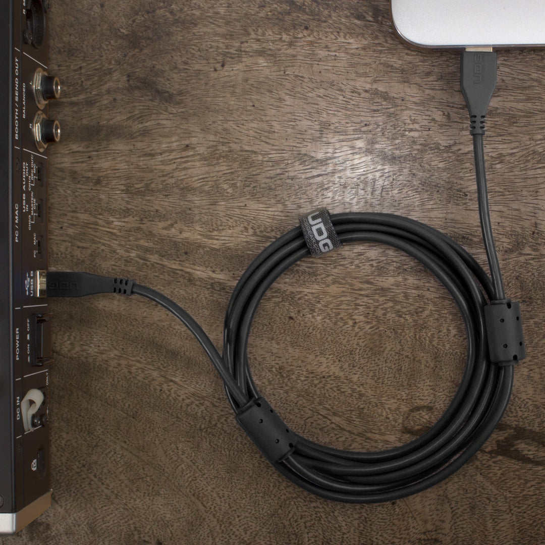 UDG Ultimate Audio Cable USB 2.0 A-B Svart Rak 2m