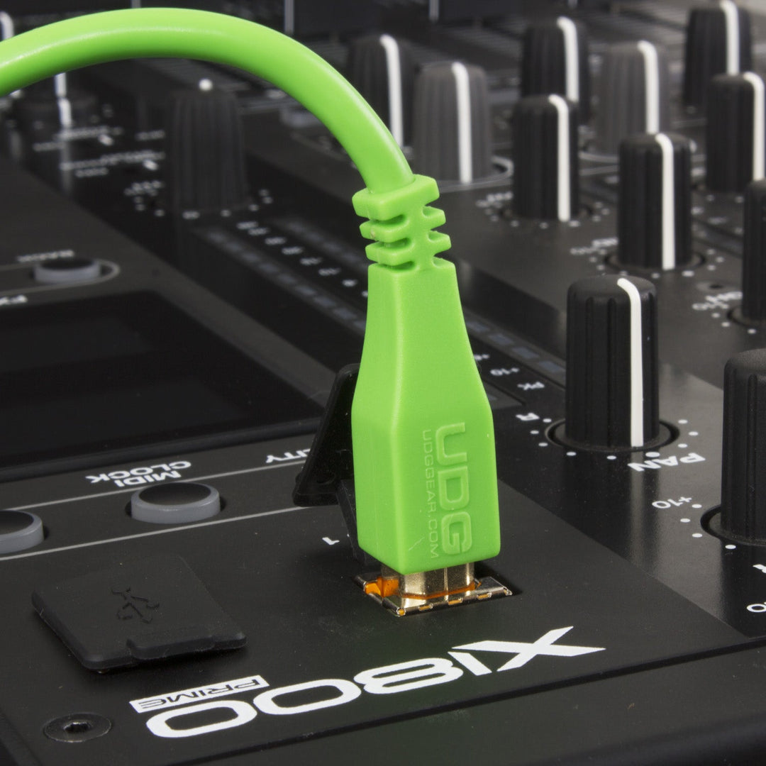 UDG Ultimate Audio Cable USB 2.0 A-B Grön Rak 2m