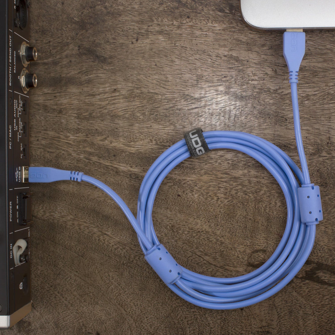 UDG Ultimate Audio Cable USB 2.0 A-B Blå Rak 3m
