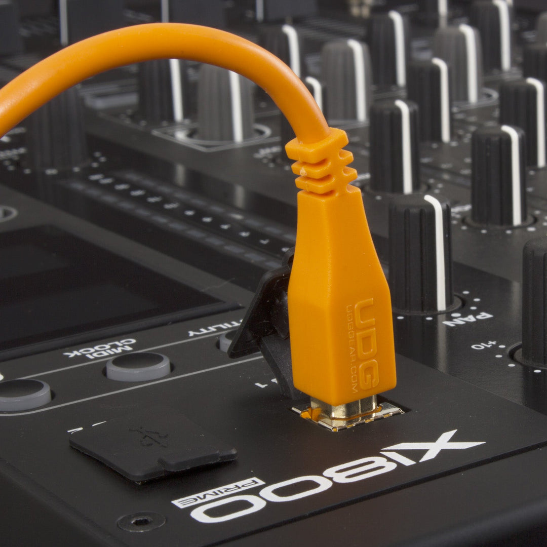 UDG Ultimate audio Kabel USB 2.0 A-B Orange Rak 2m