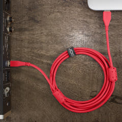UDG Ultimate Audio Cable USB 2.0 A-B Röd Rak 3m