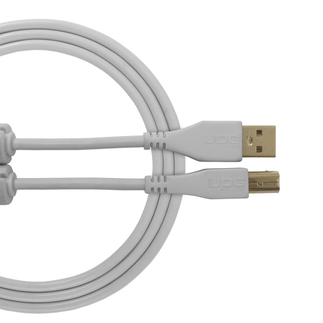 UDG Ultimate Audio Cable USB 2.0 A-B Vit Rak 1m
