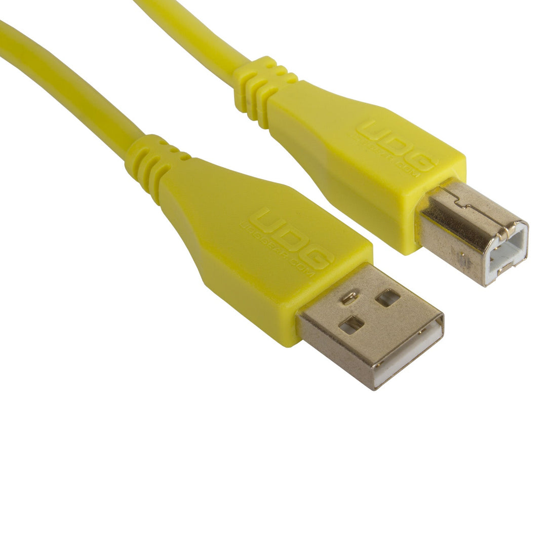 UDG Ultimate Audio Cable USB 2.0 A-B Gul Rak 1m
