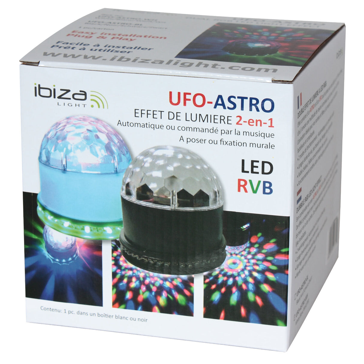 Ibiza Astro UFO ljuseffekt