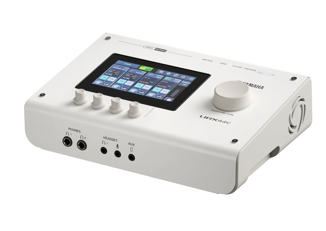 Yamaha URX44V USB-C audio/video-interface (Vit) - Videoversion