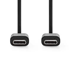 USB-C till USB-C-kabel (2 meter)