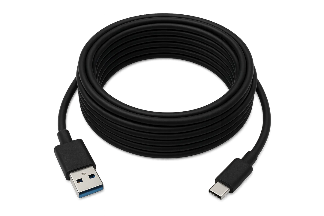 Perfex USB-A till USB-C (1,8m)