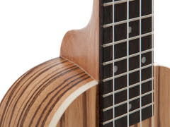 DiMavery UK-400 Sopran Ukulele (Zebratræ)